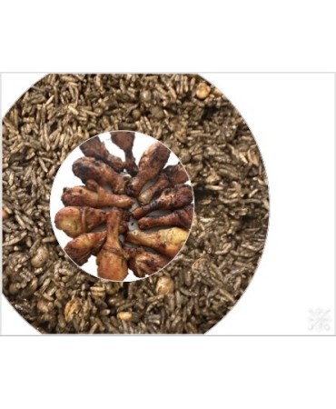 RIZ DJONDJON & GRILLADES (Ailes & pilons de poulet)