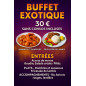« Rétro Folié’s » (Buffet Exotique – sans consos)