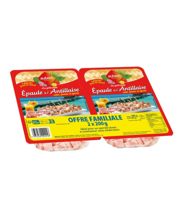 Les cubes d’épaule à l’Antillaise 2x200g