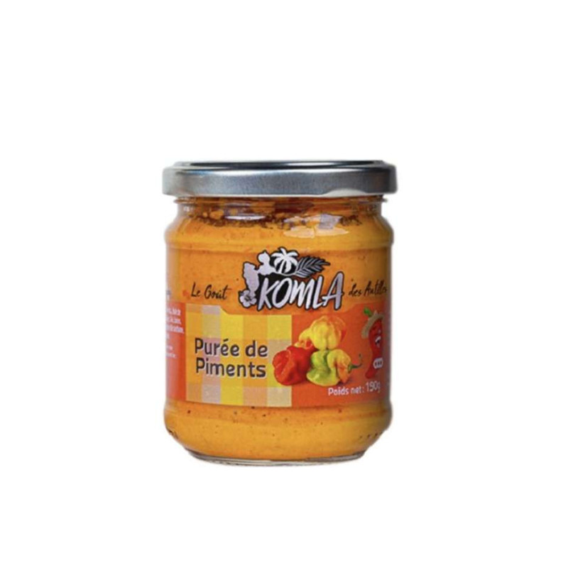 Purée de Piment Antillais Komla 190g - Guadeloupe