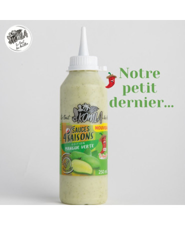 Sauce 4 Saisons Mangue verte Komla 250 ml