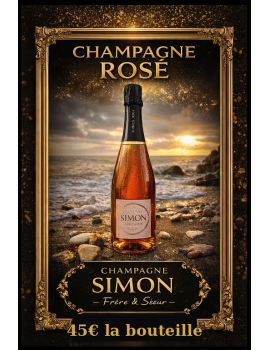 Option Champagne Simon – Rosé (Bouteille)