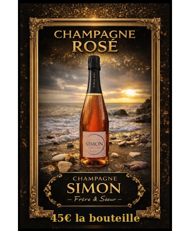 Option Champagne Simon – Rosé (Bouteille)