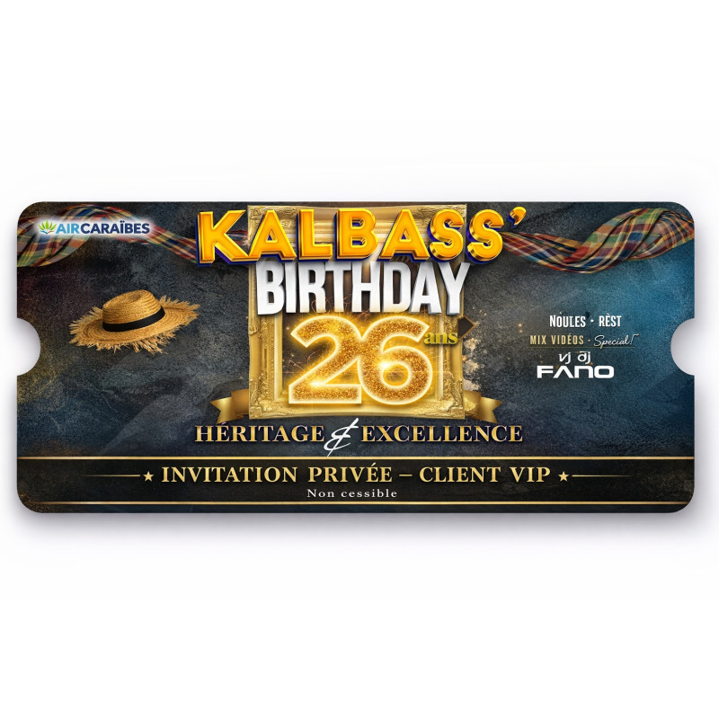 PASS ANNIVERSAIRE (COMPOSEZ VOTRE PACK)