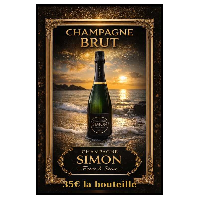 Option Champagne Simon – Brut (bouteille)