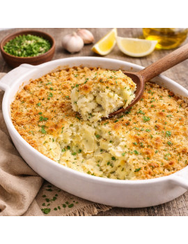 BRANDADE DE MORUE – RIZ BLANC & LENTILLES