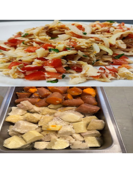 CHIQUETAILLE DE MORUE & LÉGUMES PÉYI