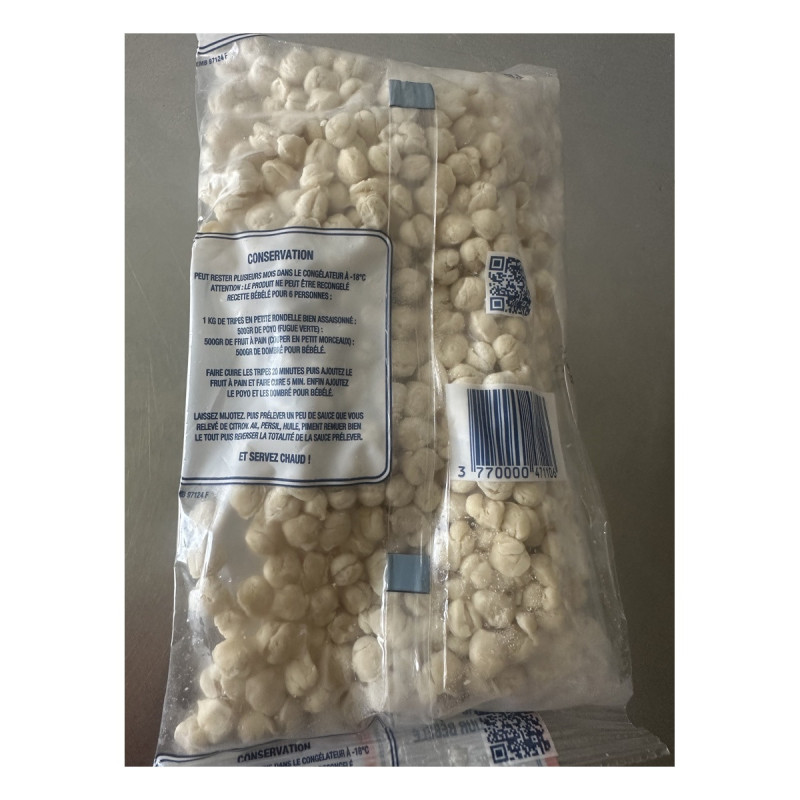 Dombré Cru Surgelé pour Bébélé – 500 g Dombré Cru Surgelé pour Bébélé – 500 g