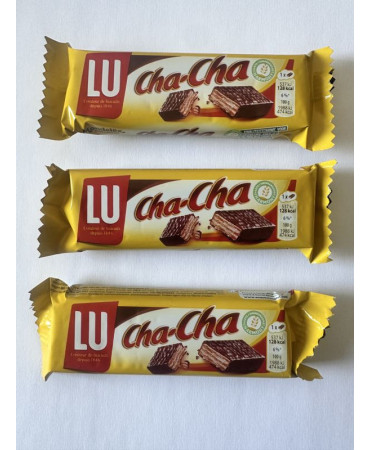 Cha-Cha – Barre Biscuitée Chocolat Caramel LU 27 g
