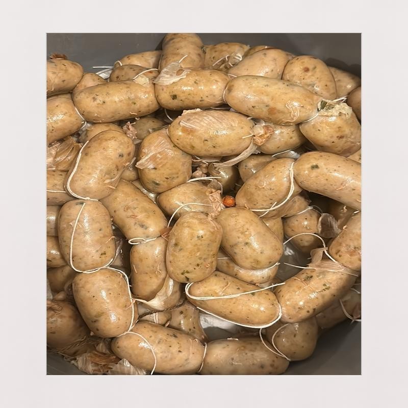 BOUDIN ANTILLAIS AU POULET FUMÉ (CHAUD)