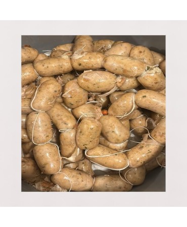 BOUDIN ANTILLAIS AU POULET FUMÉ (CHAUD)