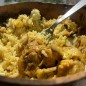COLOMBO DE  POULET (COQ) : (accompagnement ) RIZ & LENTILLES
