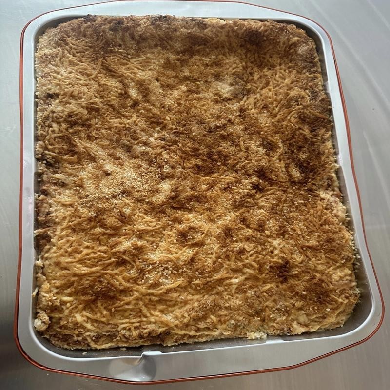 GRATIN D’IGNAME À LA MORUE AU LAIT DE COCO