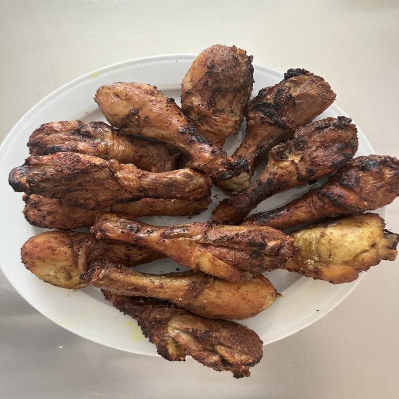 POULET BOUCANÉ (AILES OU PILONS)