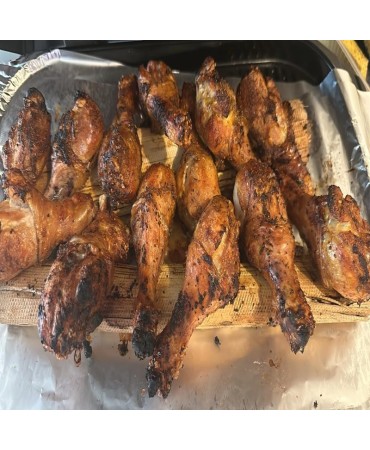 POULET BOUCANÉ (AILES OU PILONS)
