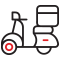 Livraison express via Uber Direct pour déguster nos spécialités sans attendre.